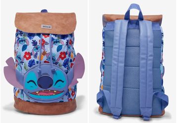 BioWorld Disney Stitch Tropical Slouch Backpack w/Tech Sleeve