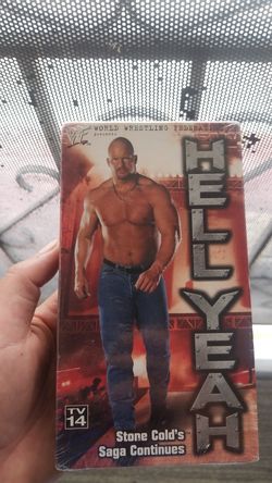 Stone Cold Steve Austin (Hell Yeah) VHS Sealed