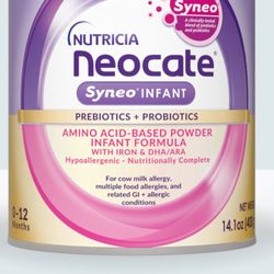Nutricia Neocate Syneo Infant Baby Formula 