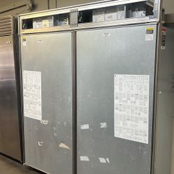 SUB ZERO 72”WIDE PANEL READY REFRIGERATOR/FREEZER BUILT IN 