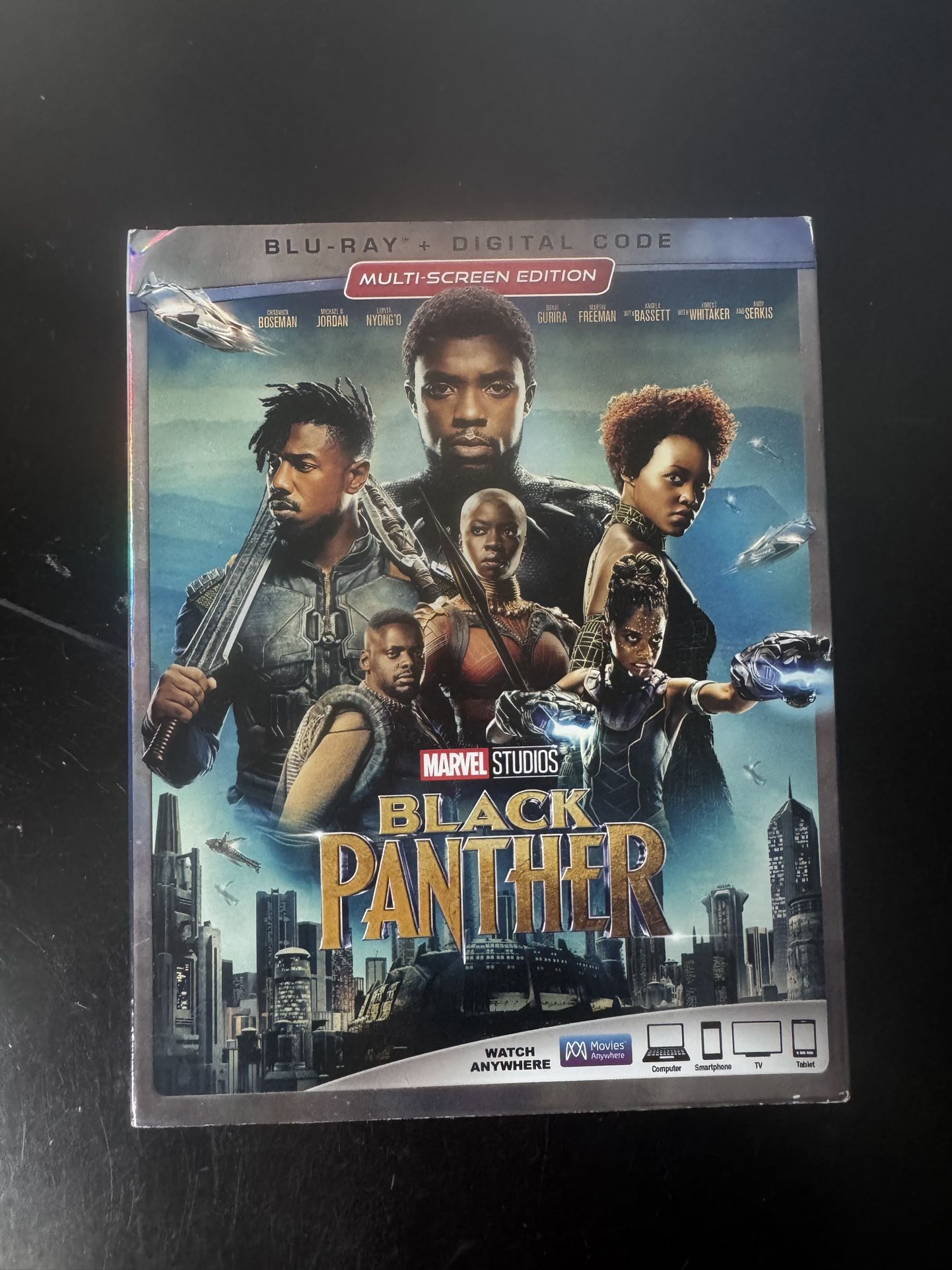 BLACK PANTHER MARVEL BLU-RAY