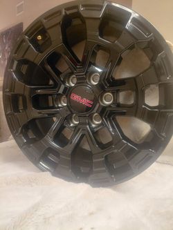 GMC Gloss Black Alloy Wheel Rim