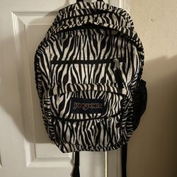 Zebra Jansport Backpack 