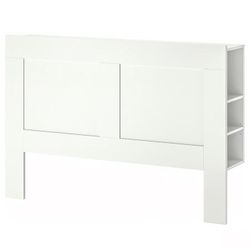 FREE-IKEA Headboard with Storage Compartments