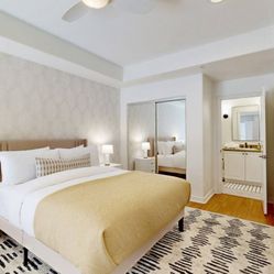 Queen Bed with Mattress 