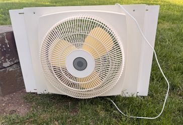 16 in. Lasko Window Fan with EZ-Dial Ventilation