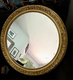 Vintage Hanging Wall Mirror 24”