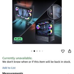 Brand New Aqua5 Micro ATX Case 