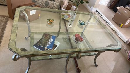 Wrought iron  coffee table