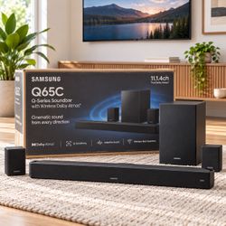 Samsung Q65C Q-Series Soundbar System