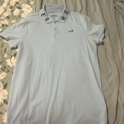 Hollister Blue Polo Size Small