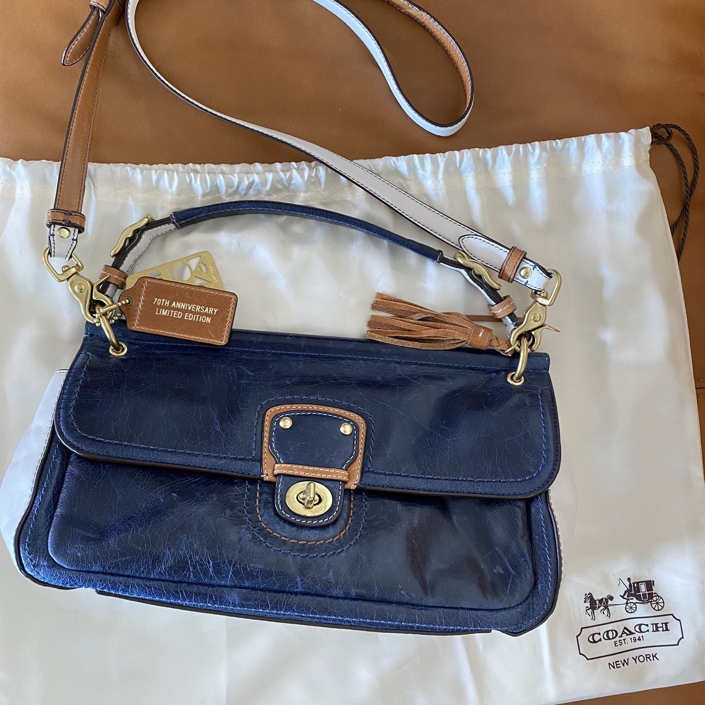 Coach Limited Edition 70th Anniversary City Willis Handbag for
