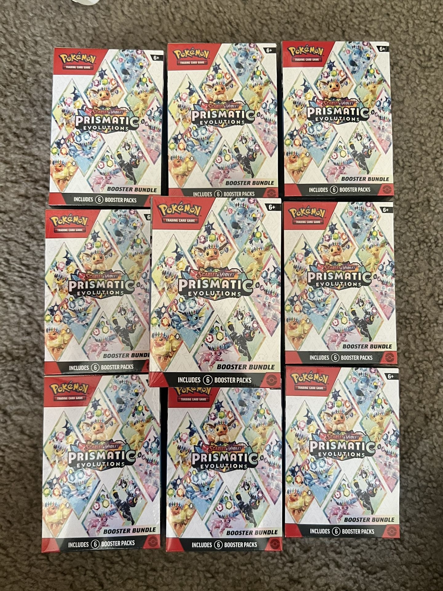 Pokemon Prismatic Evolutions Booster Bundle