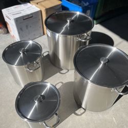 Stainless Steel Pot SET 8 Pieces