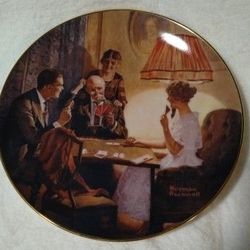Norman Rockwell “This Is the Room That Light Made” Collector Plate – Vintage