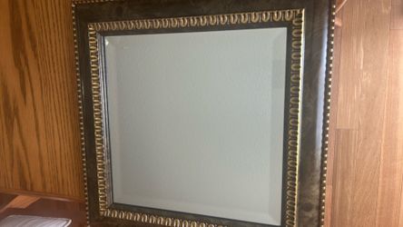 Brown mirror