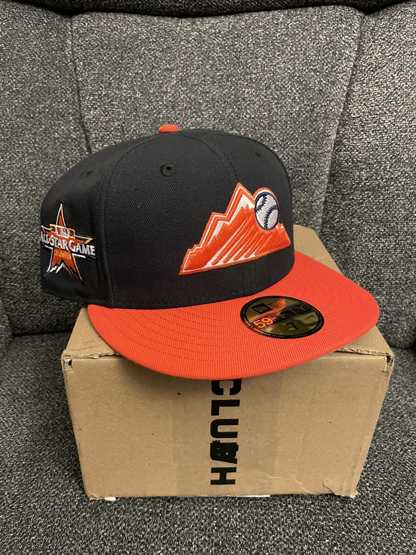 Hat Club Exclusive Colorado Rockies Cool Fall Fashion ‘Broncos’ Size 7 3/4