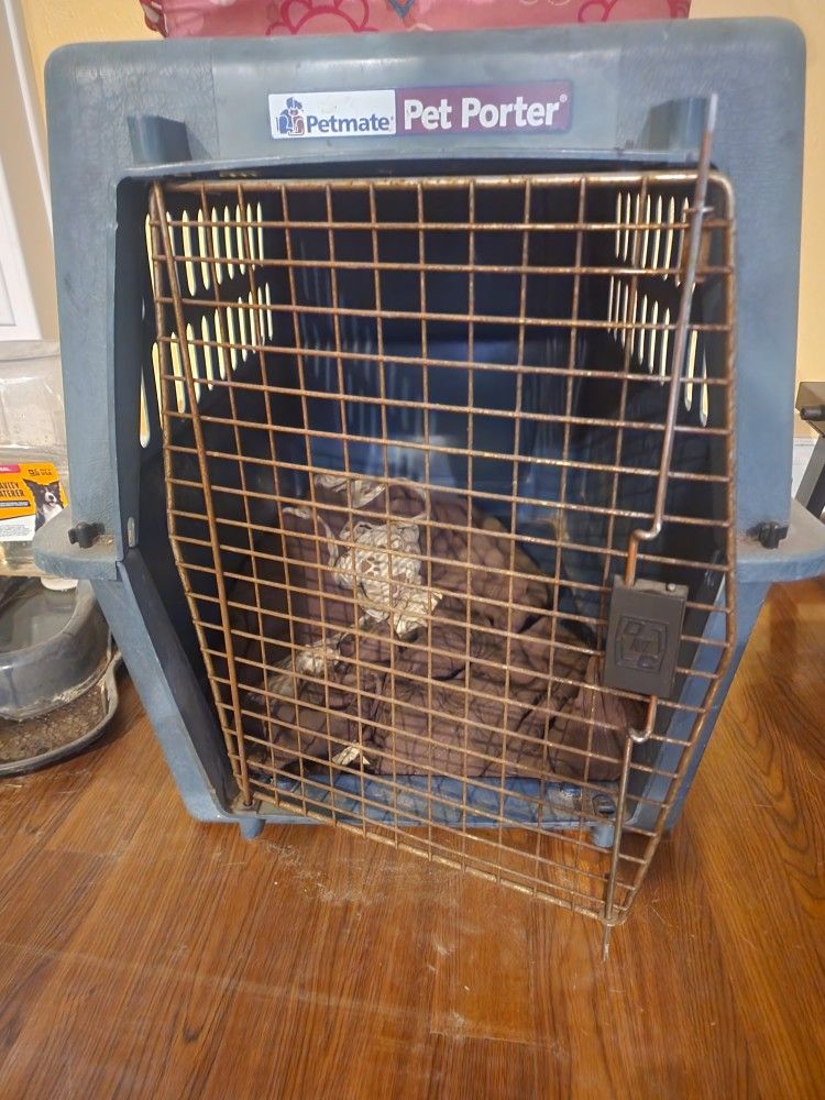 Petmate Pet Porter Kennel Blue