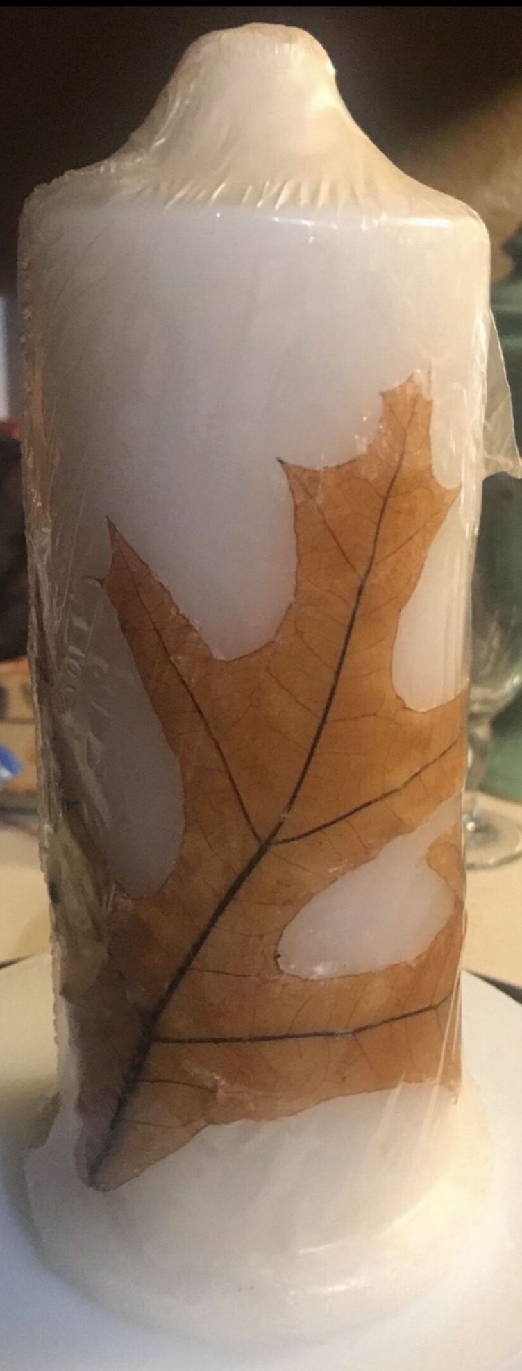 New Leaf EmBedded Candle