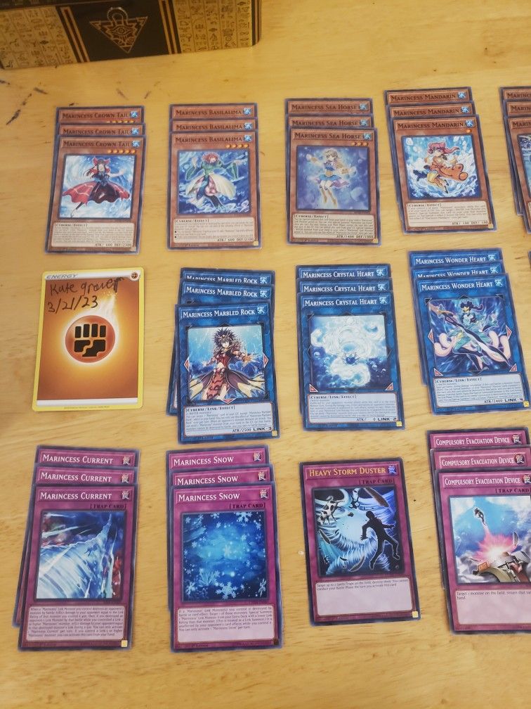 Yugioh Marincess Deck Core 49 Cards