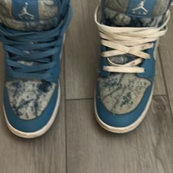 Jordan 1 Mid Washed Denim