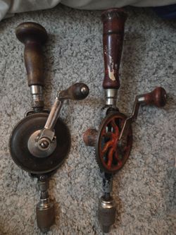 Antique hand drills