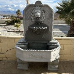 New Water Fountain Made Out Of Cement Perfect Gift 