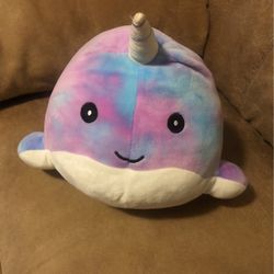 Squishmallow (Hallie The Tie Dye Narwhal)