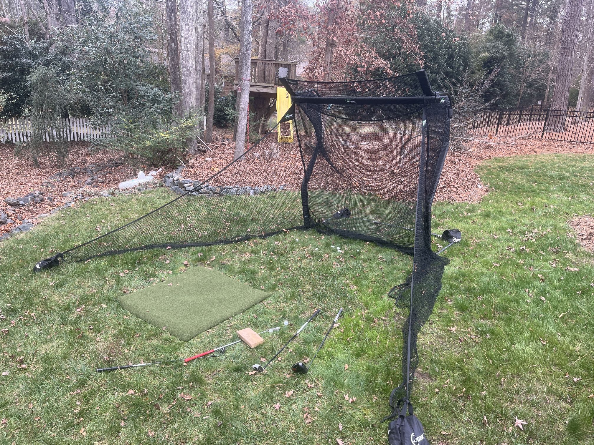 Net Return Golf Net with Extras
