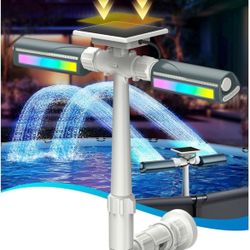 New Solar Pool Fountain (C4)