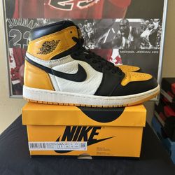 Air Jordan 1 Yellow Toe Men Size 11