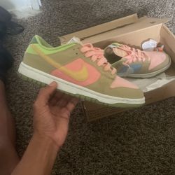 pastel color dunks