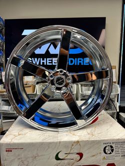 Strada Perfetto 22x8.5 5x114.3 +30 mm chrome