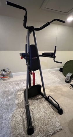 Epic Fitness V150 stronghold  Workout Machine Total Body Equipment Dip Stands Pull-ups