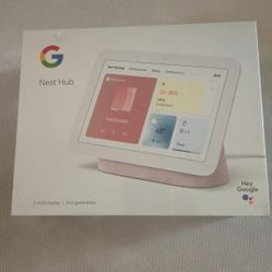 Google Nest Hub 2nd Generation 