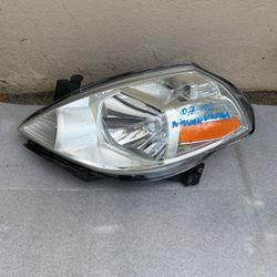 2007-2012 Nissan Versa Headlight Lh Side
