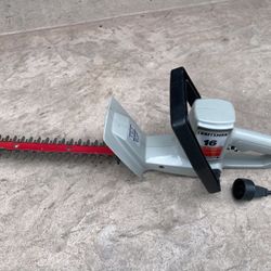 Craftsman 16” Hedger Trimmer , Electric , Works Perfect  