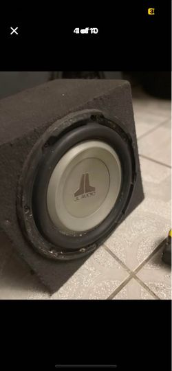 10in subwoofer JL Audio 10w1v2.4