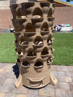 Garden Tower 2™, 50-Plant Composting Vertical Garden Planter