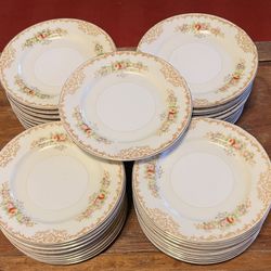 Vintage “National China” made in Japan bread & butter plates