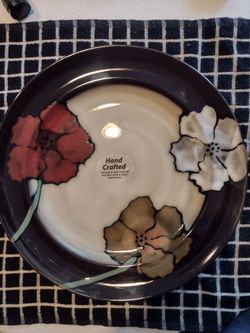 Pfaltzgeaff handcrafted Painted Poppies collection