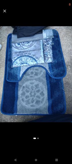 Shower Curtain & Mats Set - Pay at Pickup Only