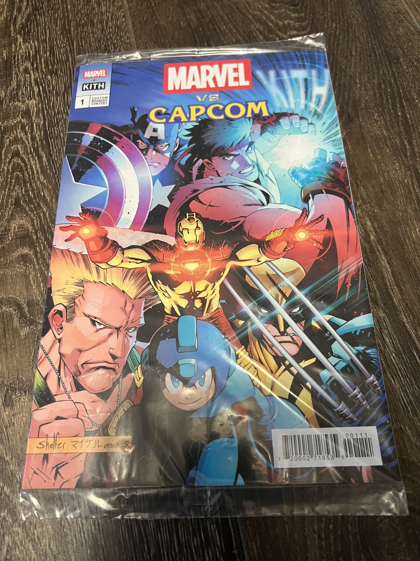 Kith Marvel Vs Capcom Comic Book