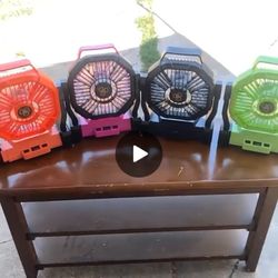 [ PORTABLE [+] Fan ]GET Ready For Summer TiME FANS Table Camping Travel, Beach, fishing Home&office even car fans