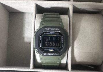 Casio G-Shock DW-5610SU-3 Olive Green Digital Watch – Works Great