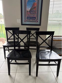 Pottery Barn Aaron chairs - set of 4