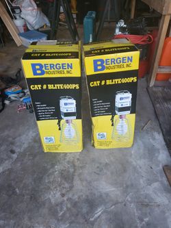 BERGEN INDUSTRIES TEMPORARY LIGHTS