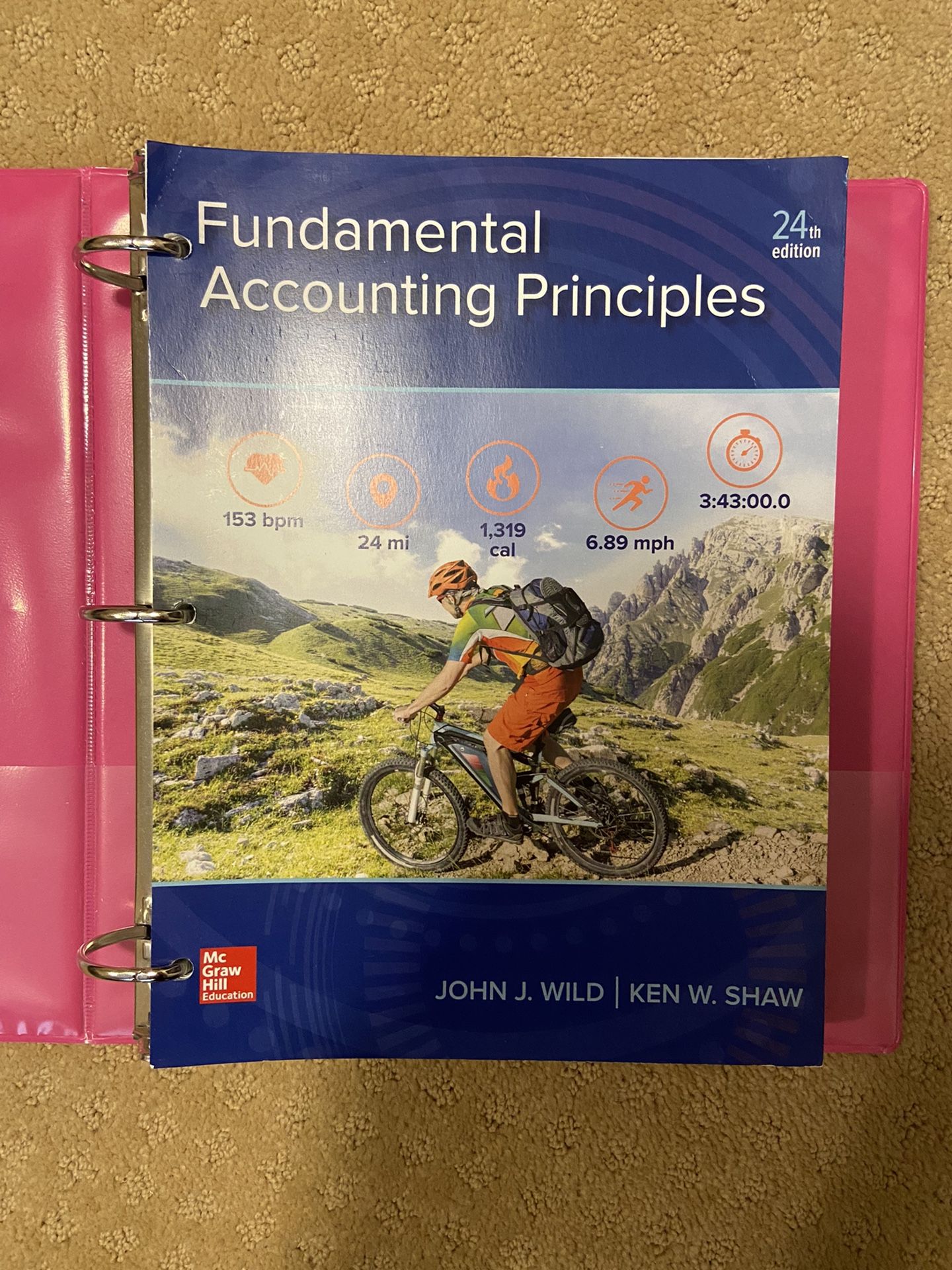 Loose leaf Fundamental Accounting Principles 24th Edition