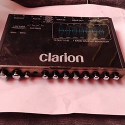 Clarion Equalizer