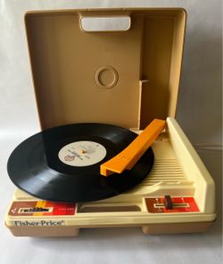 Fisher-Price Portable Phonograph, Record Player
